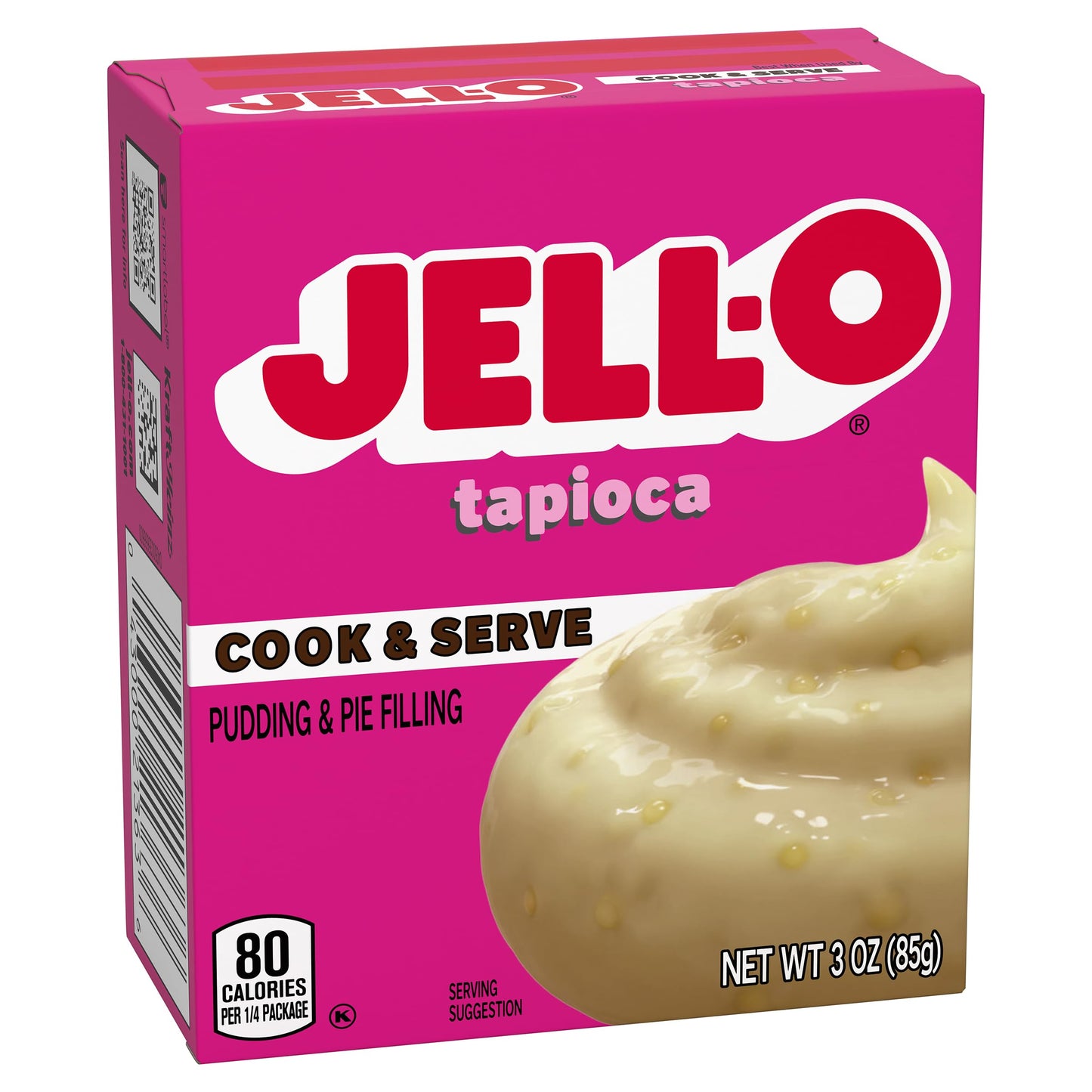 Jell-O Tapioca cook & Serve Pudding & Pie Filling 3 oz (3 Pack)