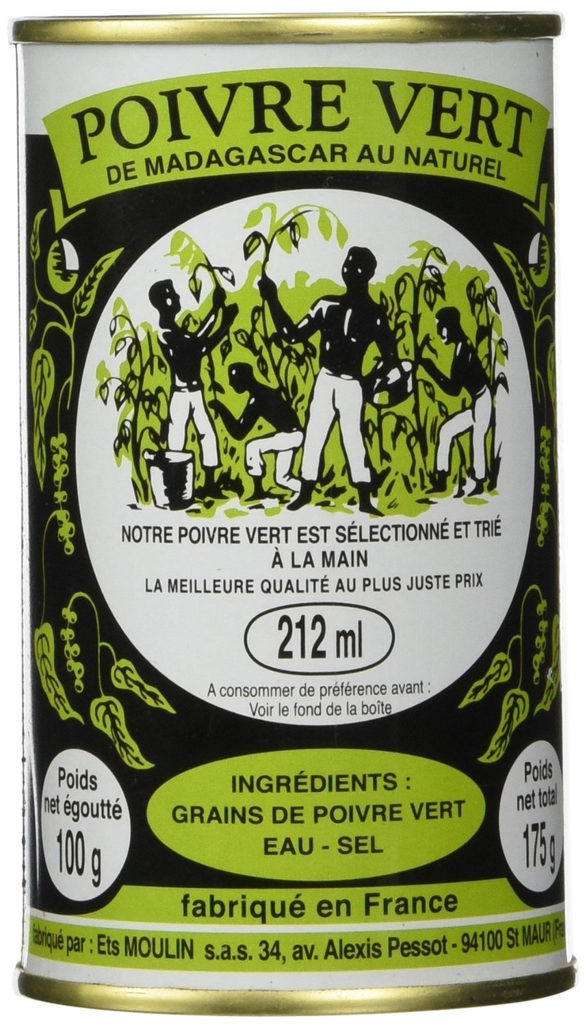 Madagascar Green Peppercorns In Brine - Pack Of 4