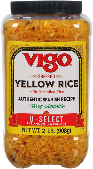 Vigo Authentic Saffron Yellow Rice Low Fat 2lb (Pack of 1)