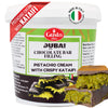 GUSTO ETNA Dubai Pistachio Chocolate Bar Filling- Pistachio Cream with Crispy Kataifi - enhanced Crunchy Spread for Gourmet Dessert Spread 35 oz (1kg) Product of Italy
