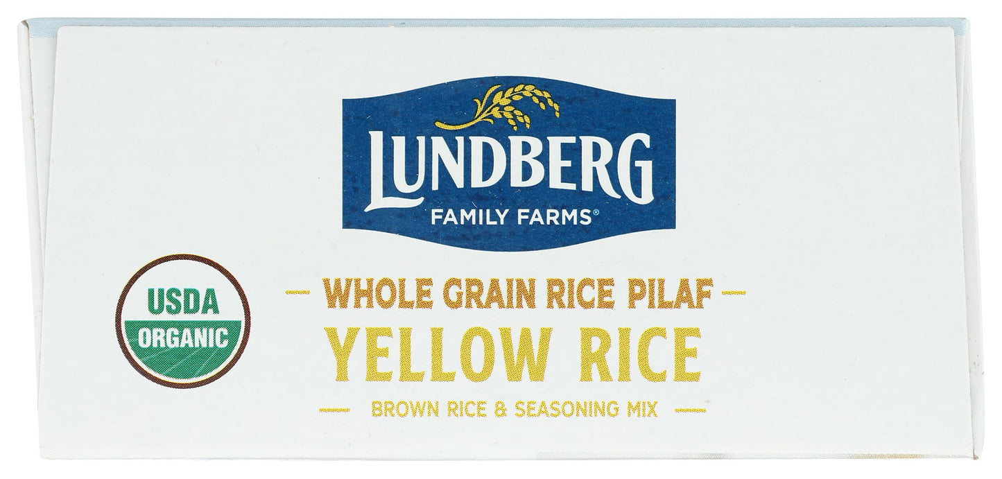 Lundberg Family Farms, Mix Rice Whole Grain Yellow Organic, 6 Ounce