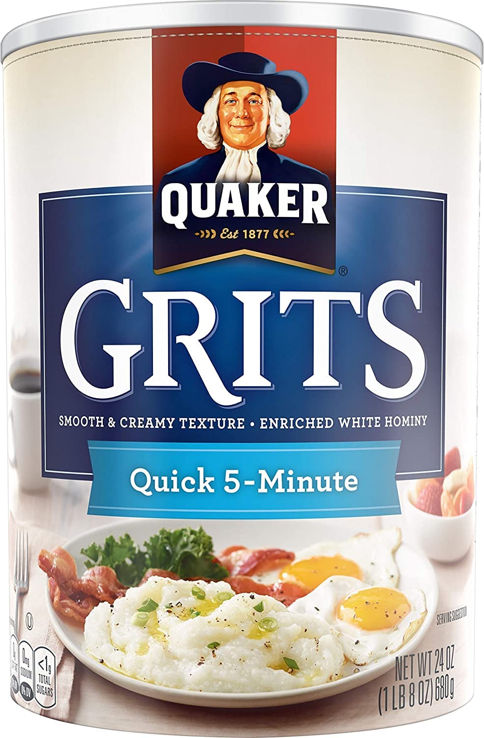 Quaker Quick 5 Minutes Grits 24 oz