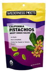 Wilderness Poets, Organic Pistachios - Bright Green Pistachio Nut Halves, No Salt, No Shells, Grown In California (8 Ounce)