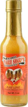 Marie Sharps Pure Love Pineapple Habanero Pepper Sauce, 5 oz