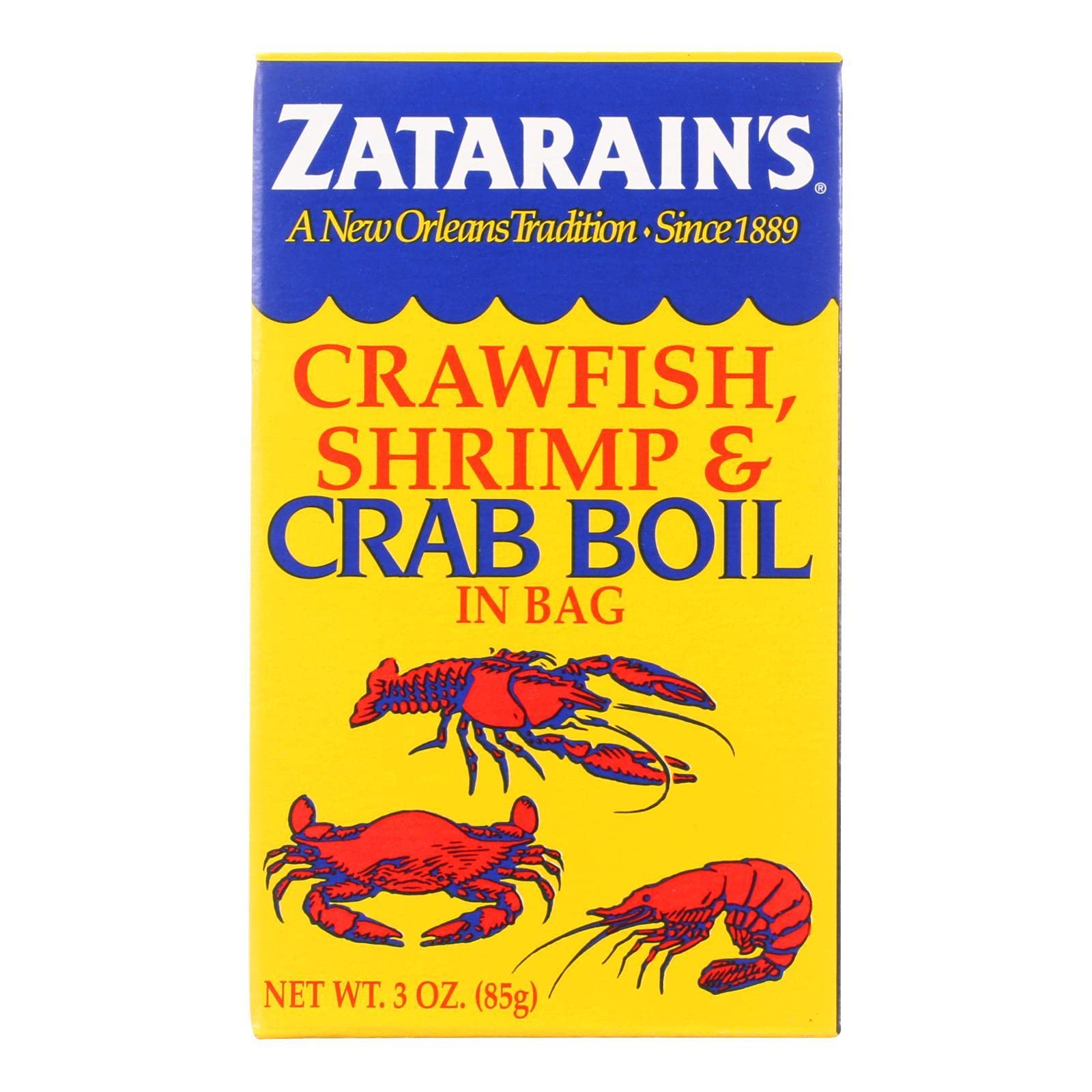 Zatarain's Crab & Shrimp Boil-Dry, 3 OZ