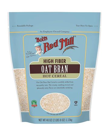 Bob s Red Mill Oat Bran Hot Cereal 40 Ounce (Pack of 2)