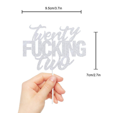 Thirty Five Silver Glitter Cake Toppers 35 Years Old 35Th Birthday Anniversary Party Decorations Gift Supplies