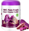 24Oz Purple Sweet Potato Powder - Deep Purple 100% Natural Ube Powder Food Coloring, No Gluten, No Fillers, Ube Extract for Baki
