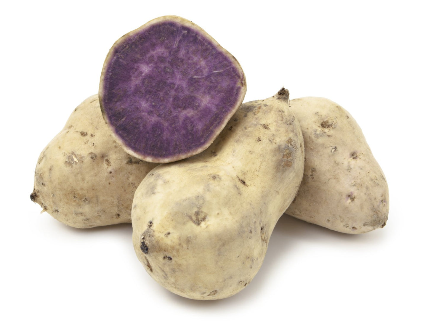 1 Pound White Skin Purple Yam, Japanese Purple Potato or Japanese Sweet Potato