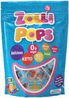 Zollipops Clean Teeth Lollipops, Anti Cavity, Sugar Free Candy for a Healthy Smile Great for Kids, Diabetics and Keto Diet, Natu