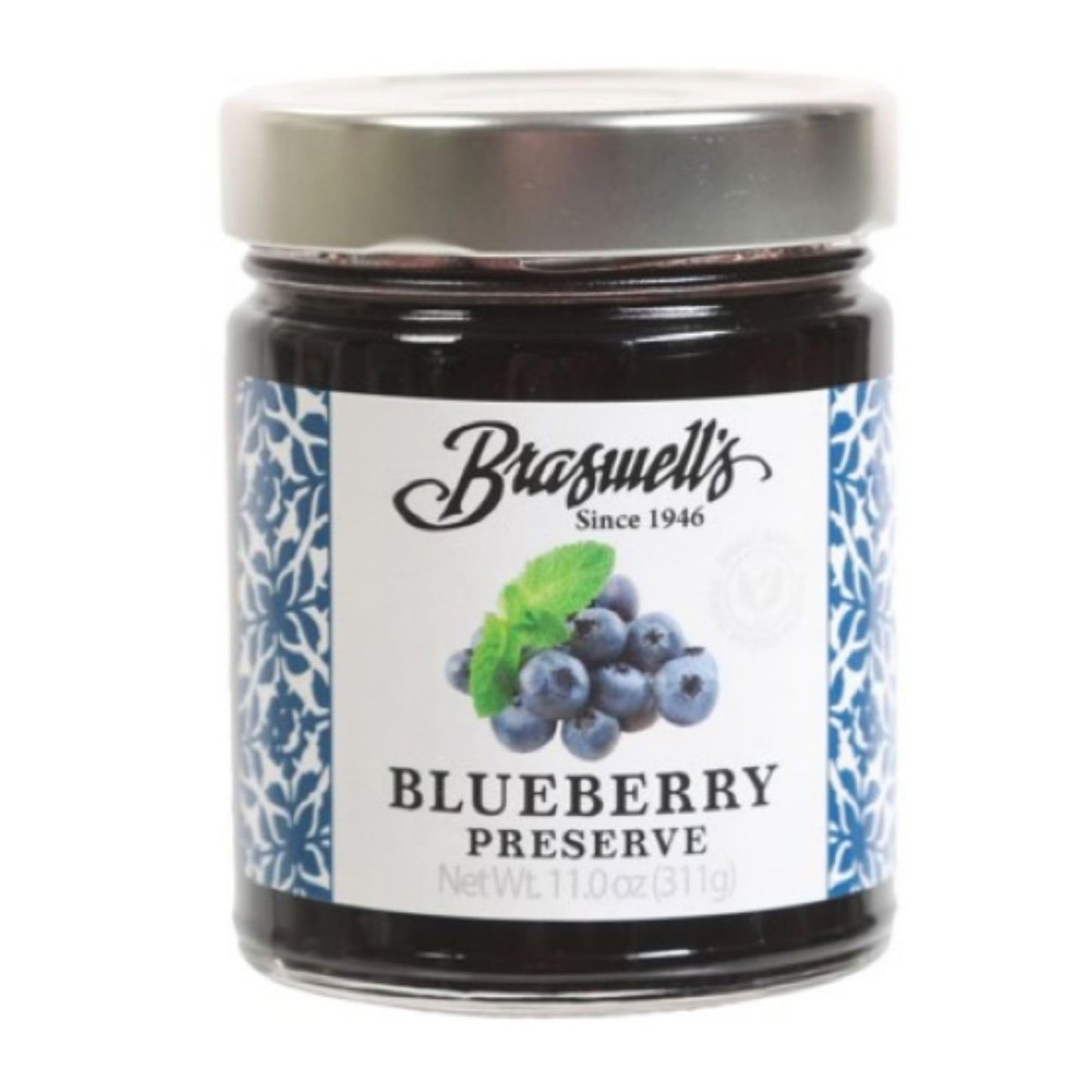 Braswell Preserves Blueberry, 11 oz