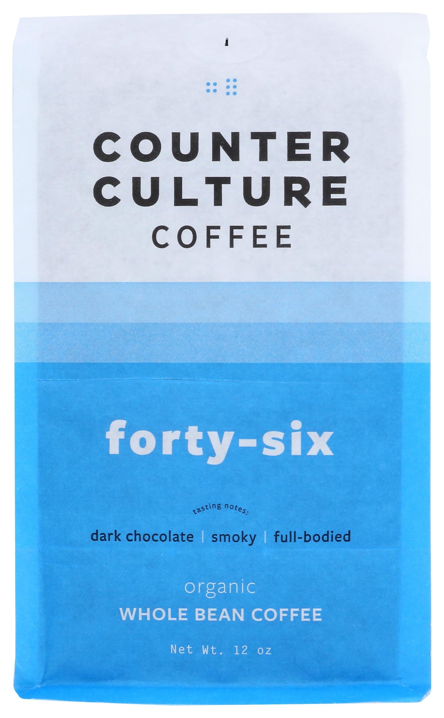 Counter Culture Coffee Dark Roast Whole Bean Organic Number 46 12Ozcoffee, 12 Oz