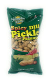 Spicy Dill Pickle Flavored In-Shell Peanuts 10oz - 1 bag - made in the USA