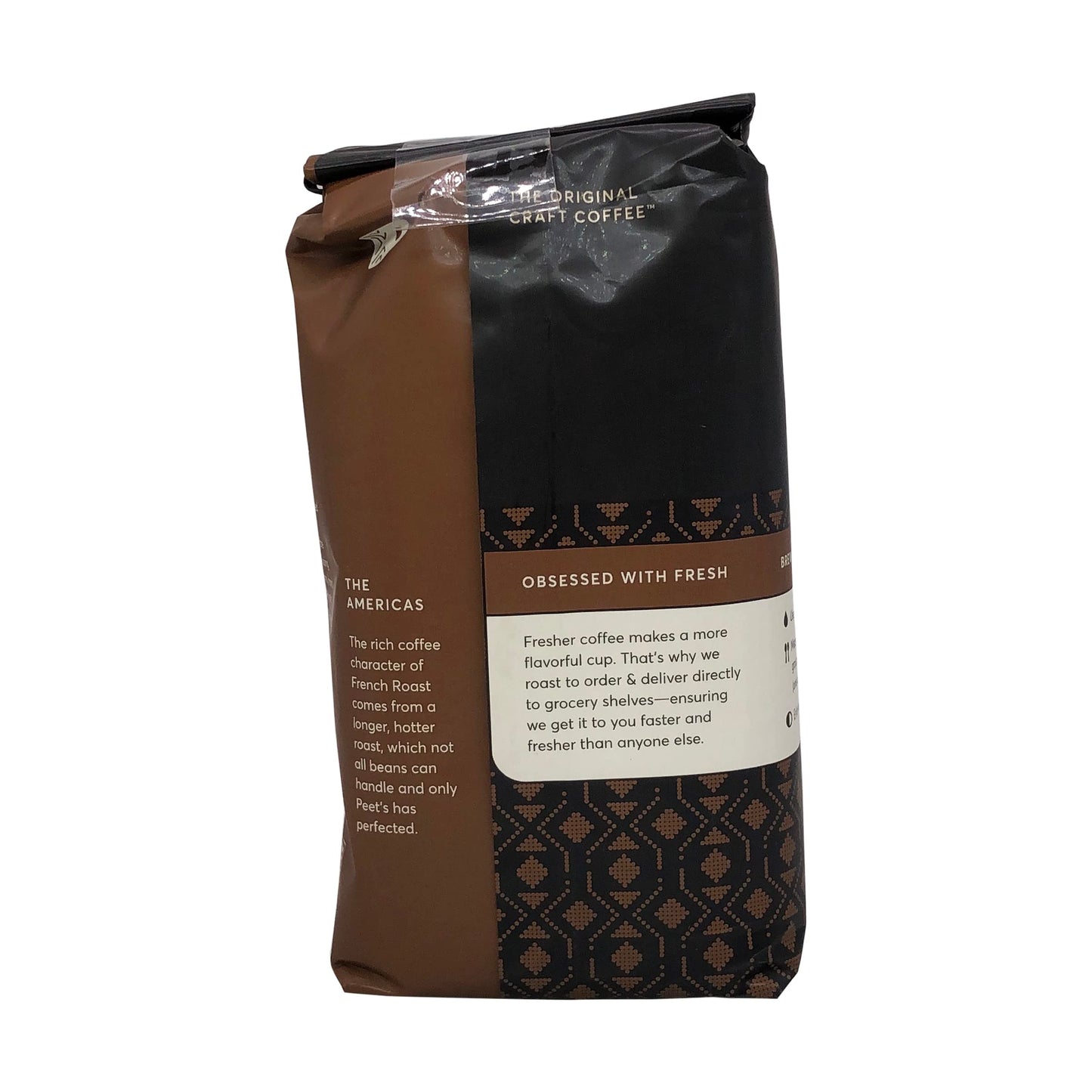 Peets Coffee French Roast Dark Roast Ground Coffee, 12 oz