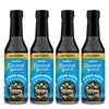Coconut Secret, Organic Liquid Coconut Aminos, 8 Fl Oz (Pack Of 4), All-Purpose Seasoning Sauce & Marinade, Soy-Free Soy Sauce Alternative, Low Sodium, Low Glycemic, Vegan & Gluten Free Stir Fry Sauce