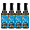 Coconut Secret, Organic Liquid Coconut Aminos, 8 fl oz (pack of 4), All-Purpose Seasoning Sauce & Marinade, Soy-Free Soy Sauce A
