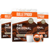 Bulletproof Original Medium Roast Single-Serve Pods, 72 Count, 100% Arabica Coffee Sourced From Central And South America
