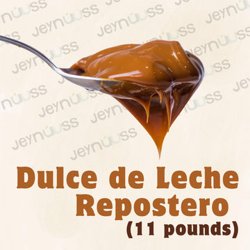 Dulce De Leche Respostero 11 Lb Jeynuuss Caramel Milk Sauce Dessert Topping Gluten Free, Lactose Free, Confectioner'S Thicker Mi