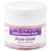 DecoPac Edible Glitter Dust | Rose Gold | Edible Sparkle Powder For Cake Decorating, Cakes, Cupcakes, Cookies, and Donuts - 4g