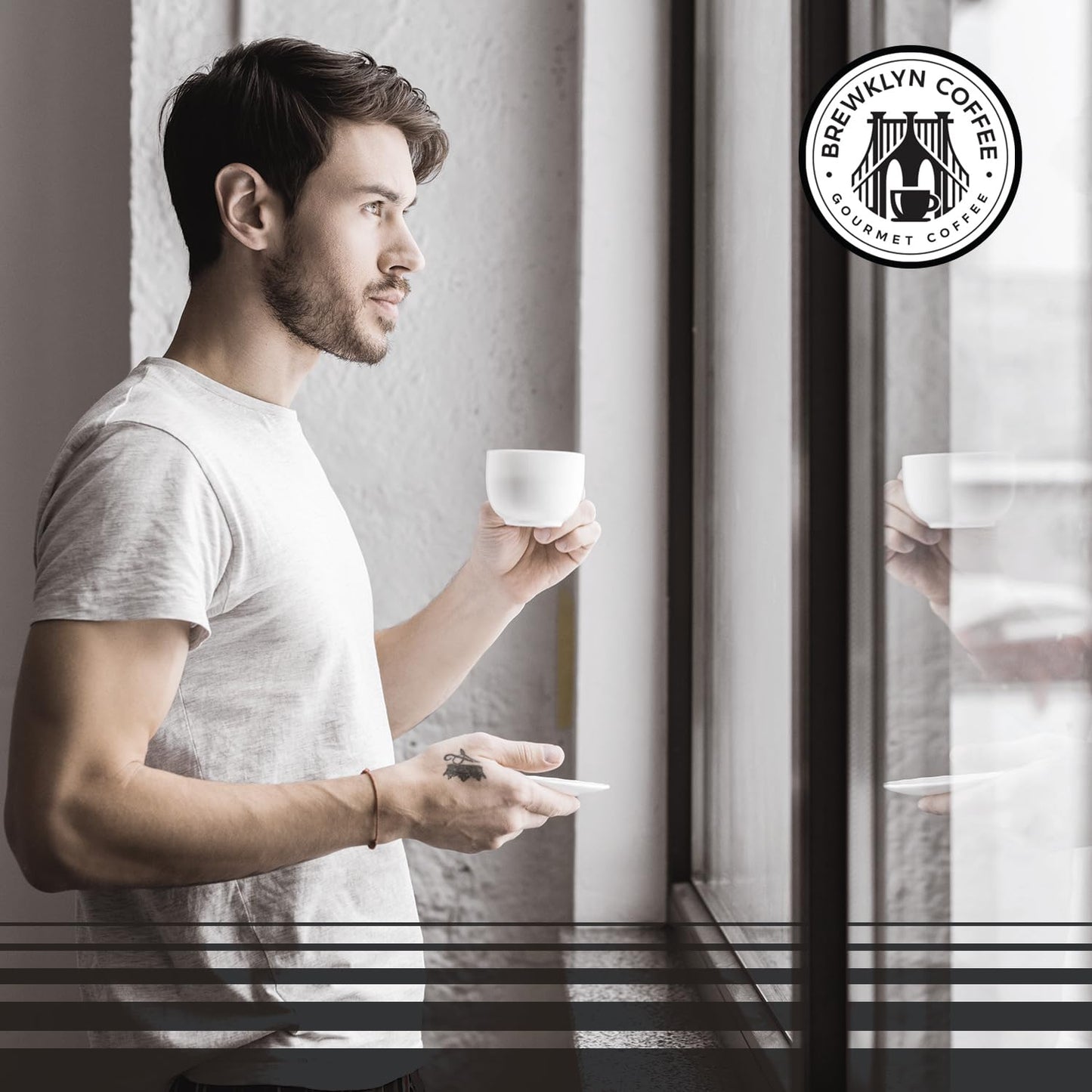 Brewklyn Coffee For Nespresso Original Machine 100 Pods Certified Genuine Espresso Strong Blend Pods Compatible With Nespresso O