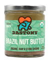 Dastony Organic Raw Brazil Nut Butter, 8 Oz | Only One Ingredient | Vegan, Paleo And Keto Friendly, Non Gmo, Gluten-Free - Pack