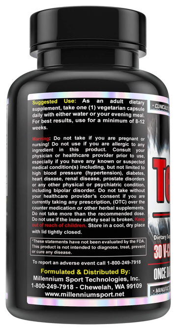 MST Testofen Twin Pack dietary product, 600mg Fenugreek Seed Extract, 60 Count (2 Bottles)