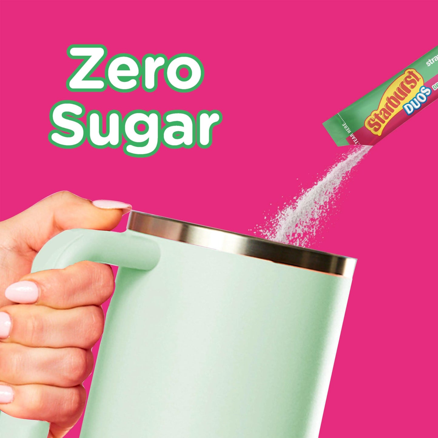 Starburst Duos Singles To Go Powdered Drink Mix, Strawberry Watermelon, 12 Boxes With 6 Packets Each - 72 Total Servings, Sugar-