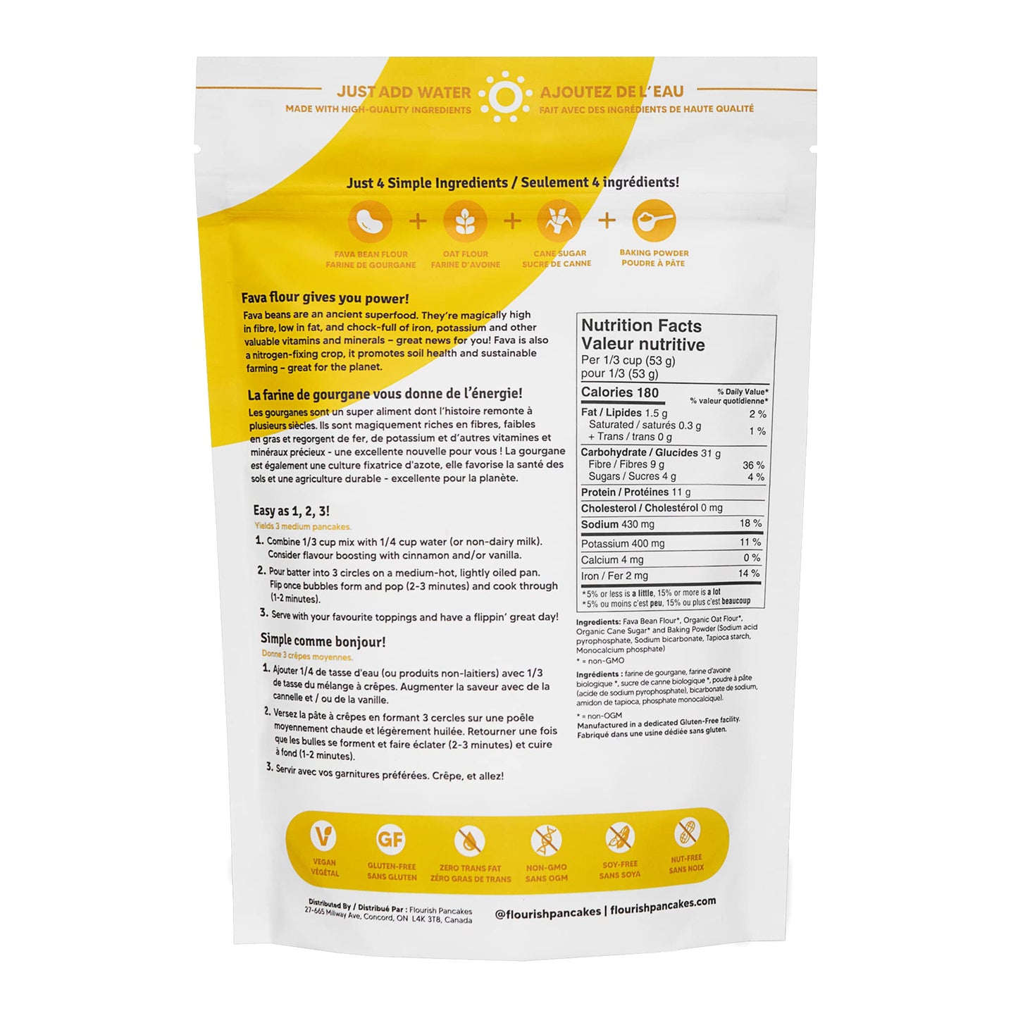 FLO PLNT PRTN ORIG PCAKE ( 8 X 16 OZ   )