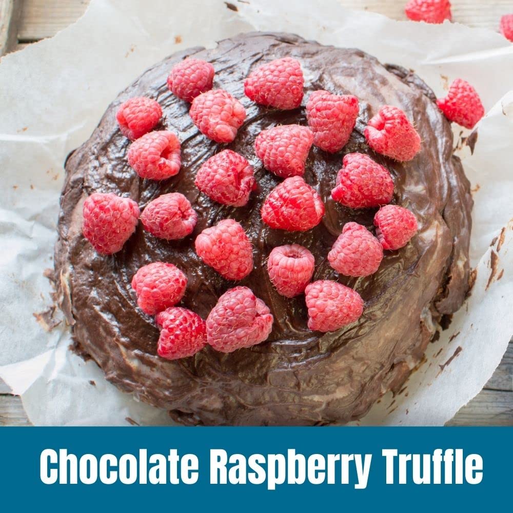 Door County Coffee Chocolate Raspberry Truffle Flavored Coffee Whole Bean | 5Lb Bag | Medium Roast | 100% Specialty Arabica Coffee | Gourmet Coffee | Dark Chocolate Covered Raspberry Flavored Coffee