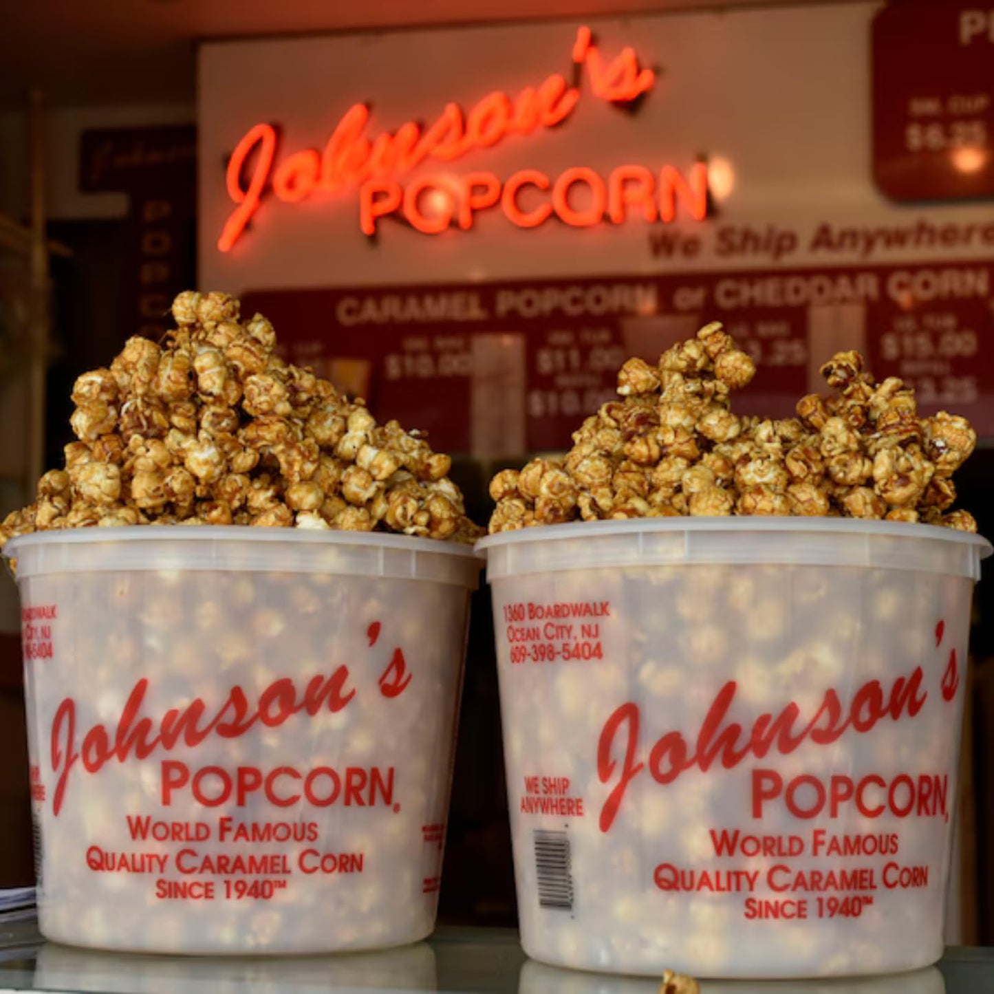 Johnsons Popcorn Peanut Popcorn - Gourmet Sweet & Crunchy Snack, 21oz, Handmade Treat for Parties & Movie Nights