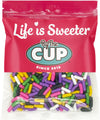By The Cup Licorice Pastels Candy, Assorted Color, 11 oz Bulk Bag