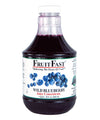 Wild Blueberry Juice Concentrate by FruitFast - (32 FL OZ) Unsweetened, 65 Brix Pure Concentrated Blueberry Juice - 100% Dark Wi