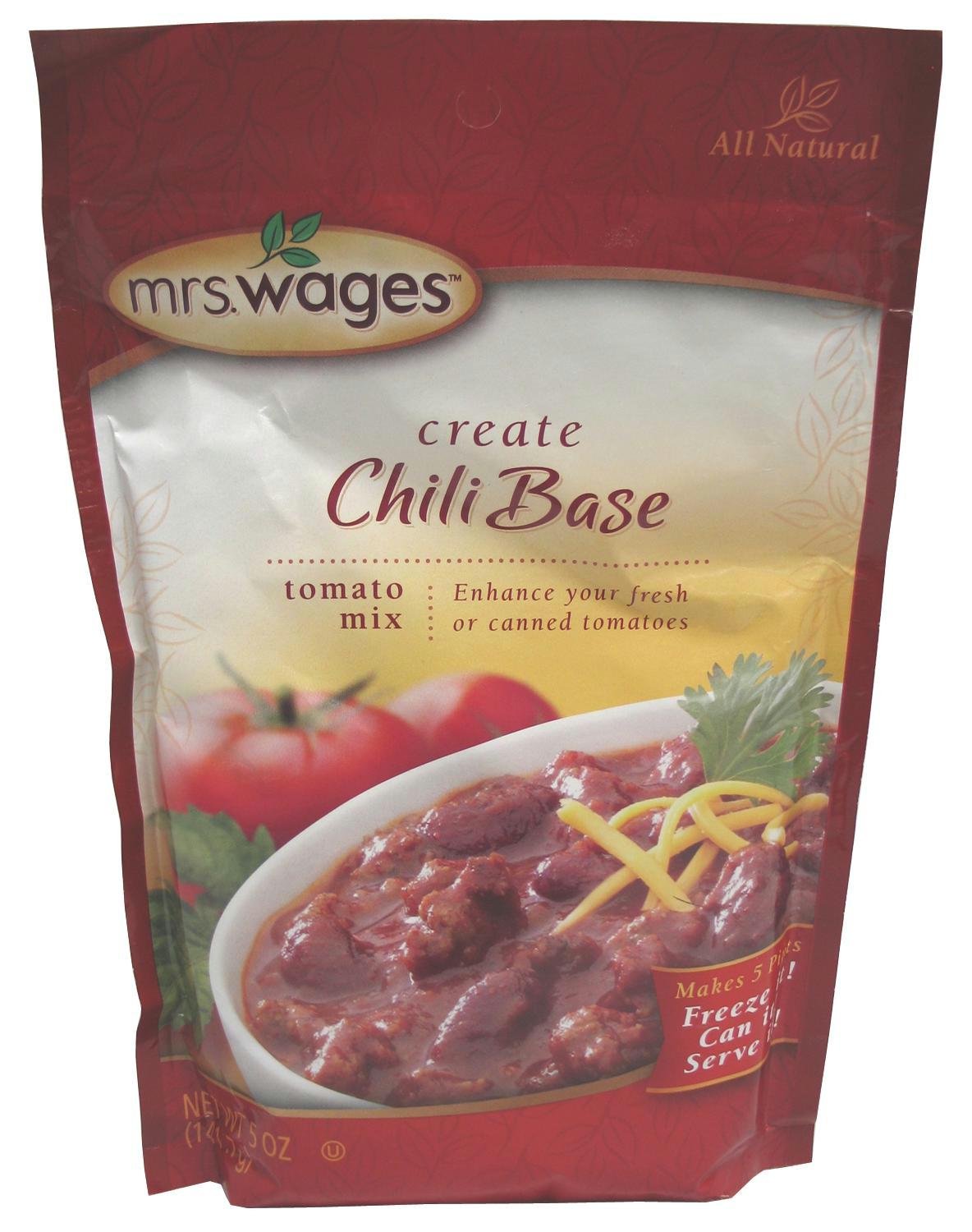 Mrs. Wages chili Base Tomato Mix (5-Ounce Package)