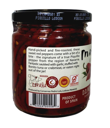 Matiz Espana Piquillo Peppers, Denomination Of Origin Lodosa, 7.6 Ounce (1 Jar)