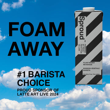 SPROUD Dairy Free Milk BARISTA Flavor, Vegan Milk with Plant-Based Pea Protein, Shelf Stable Non-GMO, 1 Liter (Pack of 6)