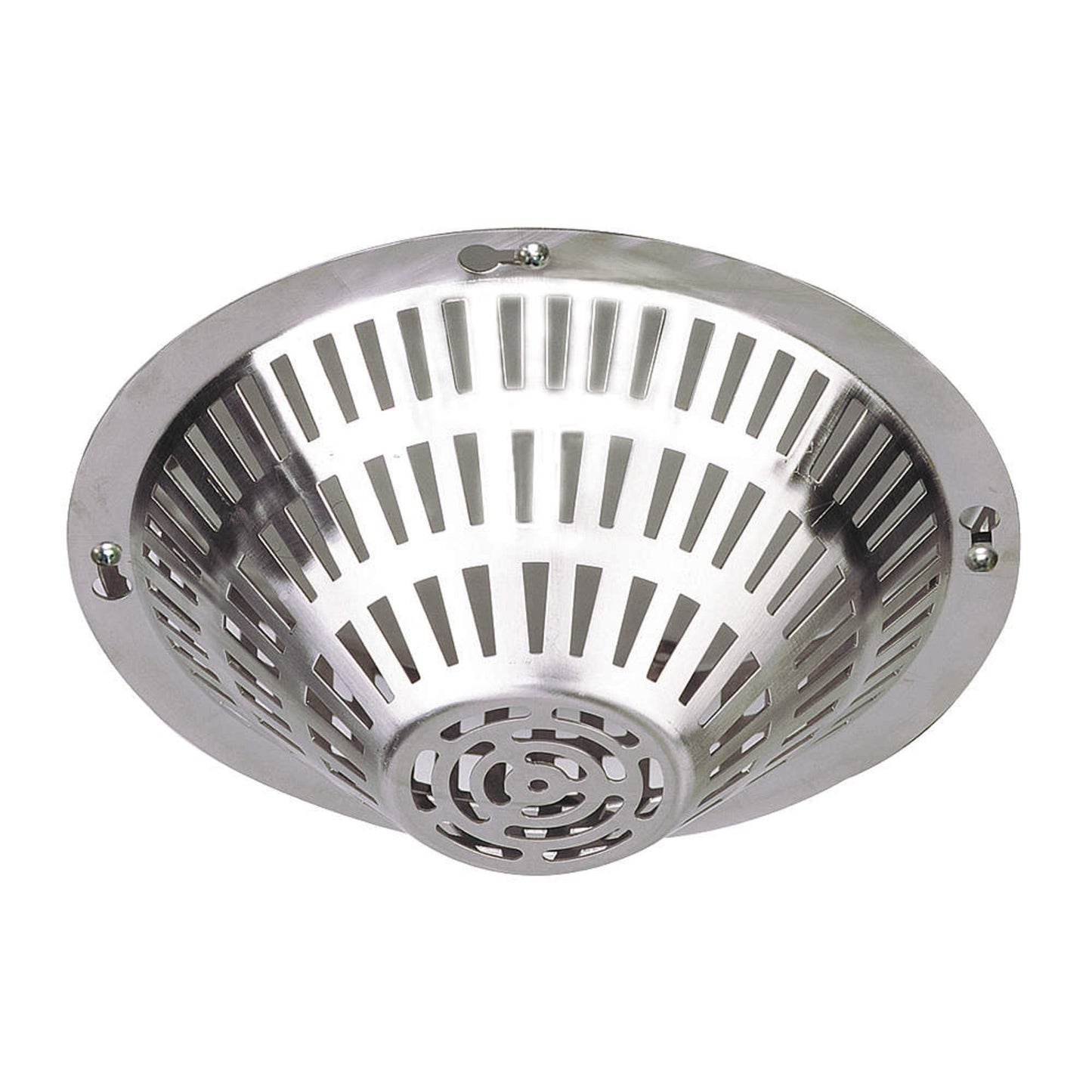 Safety Technology International Smoke Detector Guard,Ss,9 In Dia