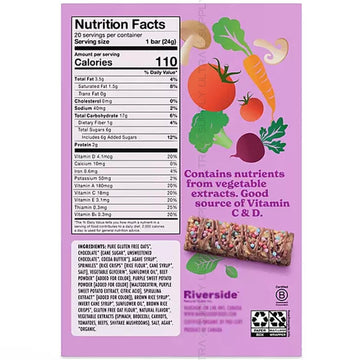 Made_Goods Birthday Cake Granola Bars (20 Count.) Organic, Gluten-Free, Nut-Free Snack Bars for Kids - School Safe, Non-GMO, wit