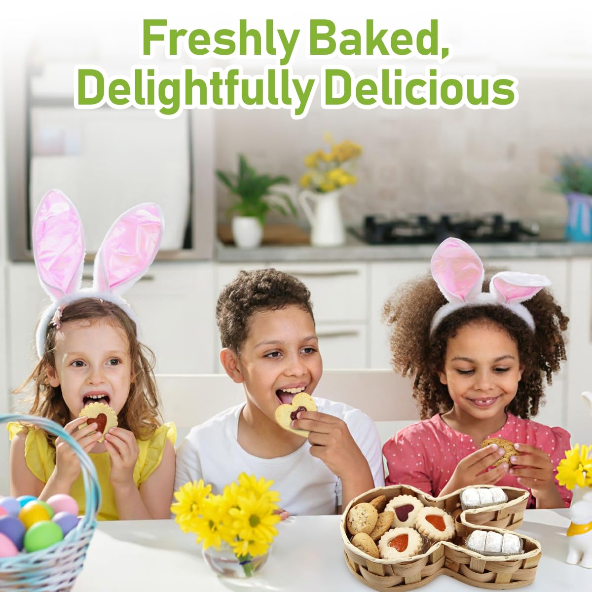 Gourmet Italian Cookie Gift Basket - 16Oz Basket Of Individually Wrapped Cookies | Assorted Italian Desserts For Birthdays, Anni