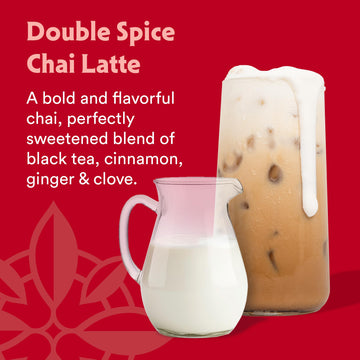 Stash Double Spice Chai Latte Concentrate - Barista Style Caffeinated Chai Tea Beverage - Crafted In Oregon - Plant Based And Da