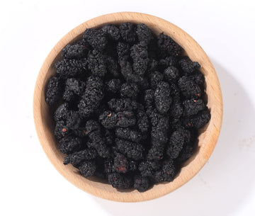Top Grade Premium Dried Black Mulberries 9 Oz/254G,Big & Delicious,Hand Picked ????.No Sugar Added & No Additives.