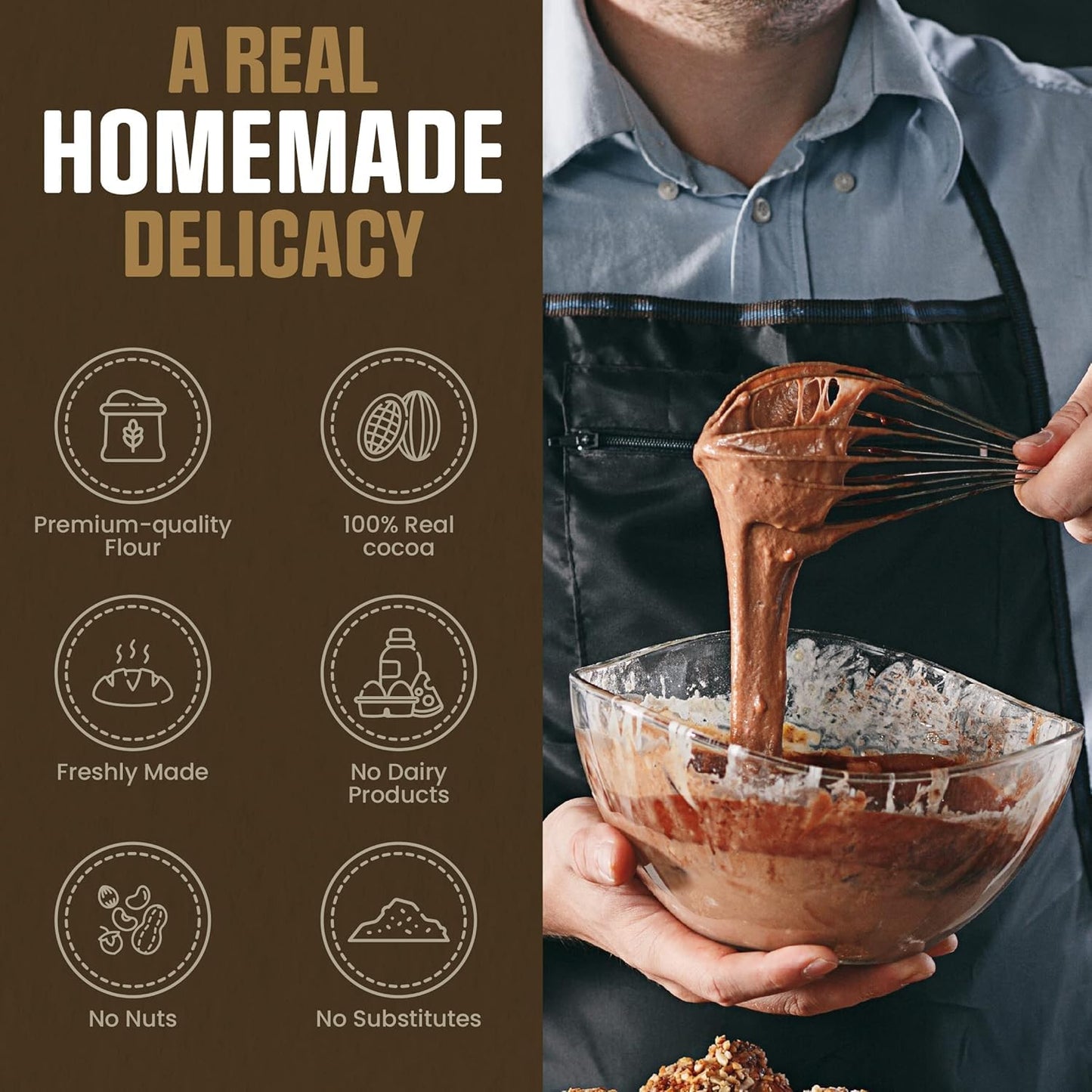 Reisman'S Bakery Chocolate Babka Cake, Fresh Dessert, Nut-Free And Dairy-Free Chocolate Cake, Ou Kosher-Certified Babka Bread, 1