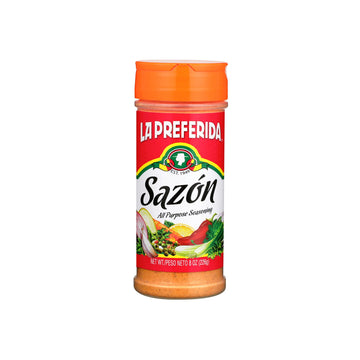 La Preferida Saz  N Seasoning - All-Purpose Mexican Spice Blend, Vegan, Bold Flavor Of Paprika, Garlic And Onion, One-Step Seaso