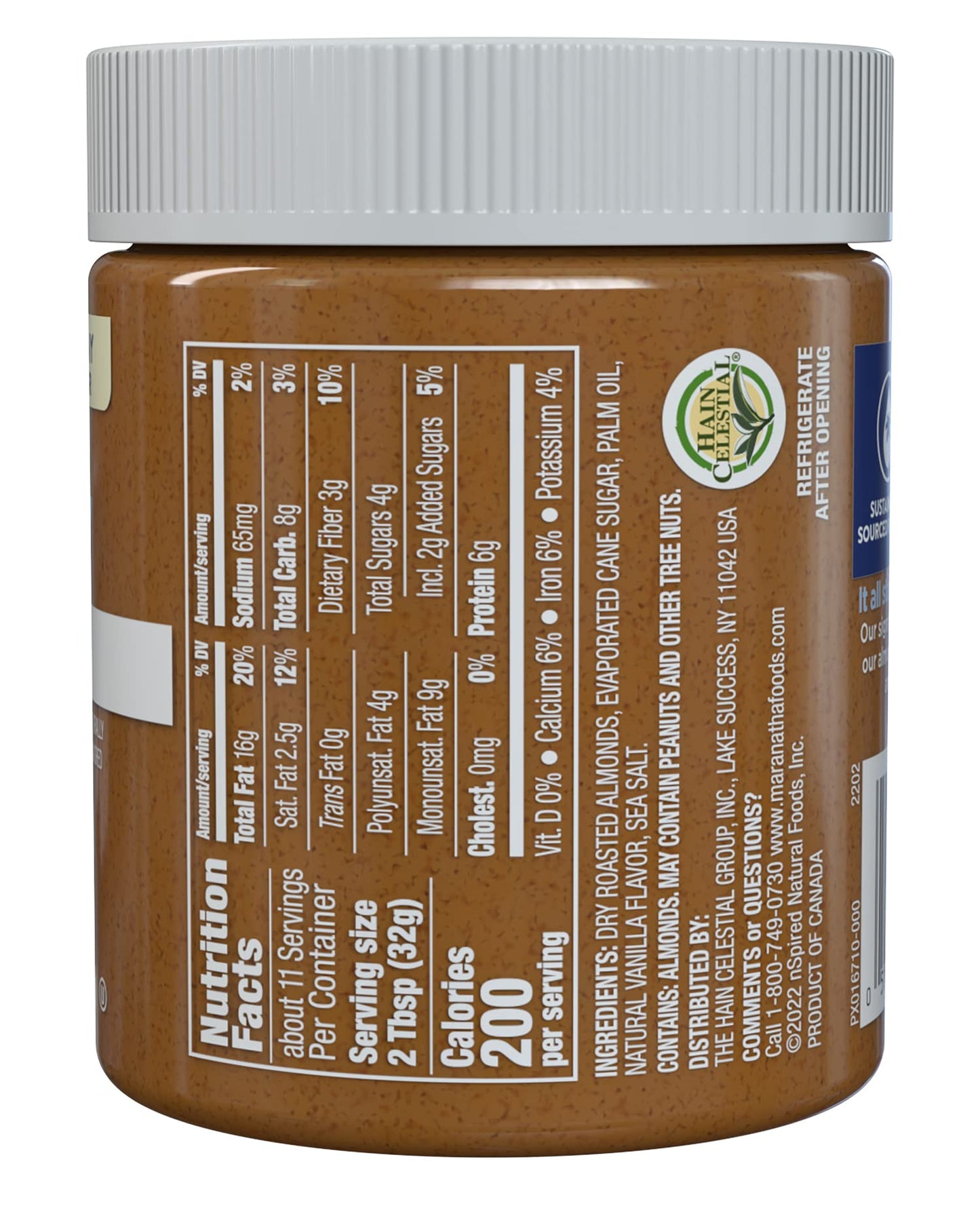 MAR ALM BTR VAN RW CRMY ( 6 X 12 OZ )