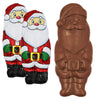 Fruidles Large Christmas Santa Holiday Treats, Party Bag Fillers, Individually Wrapped Foils, Kosher, 4oz (2-Pack)