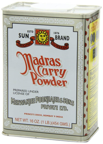 Sun Brand Madras Curry Powder, 1 Pound (Pack Of 1)
