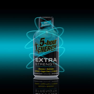5-hour ENERGY Shot, Extra Strength Blue Raspberry, 1.93 Ounces 12 Count