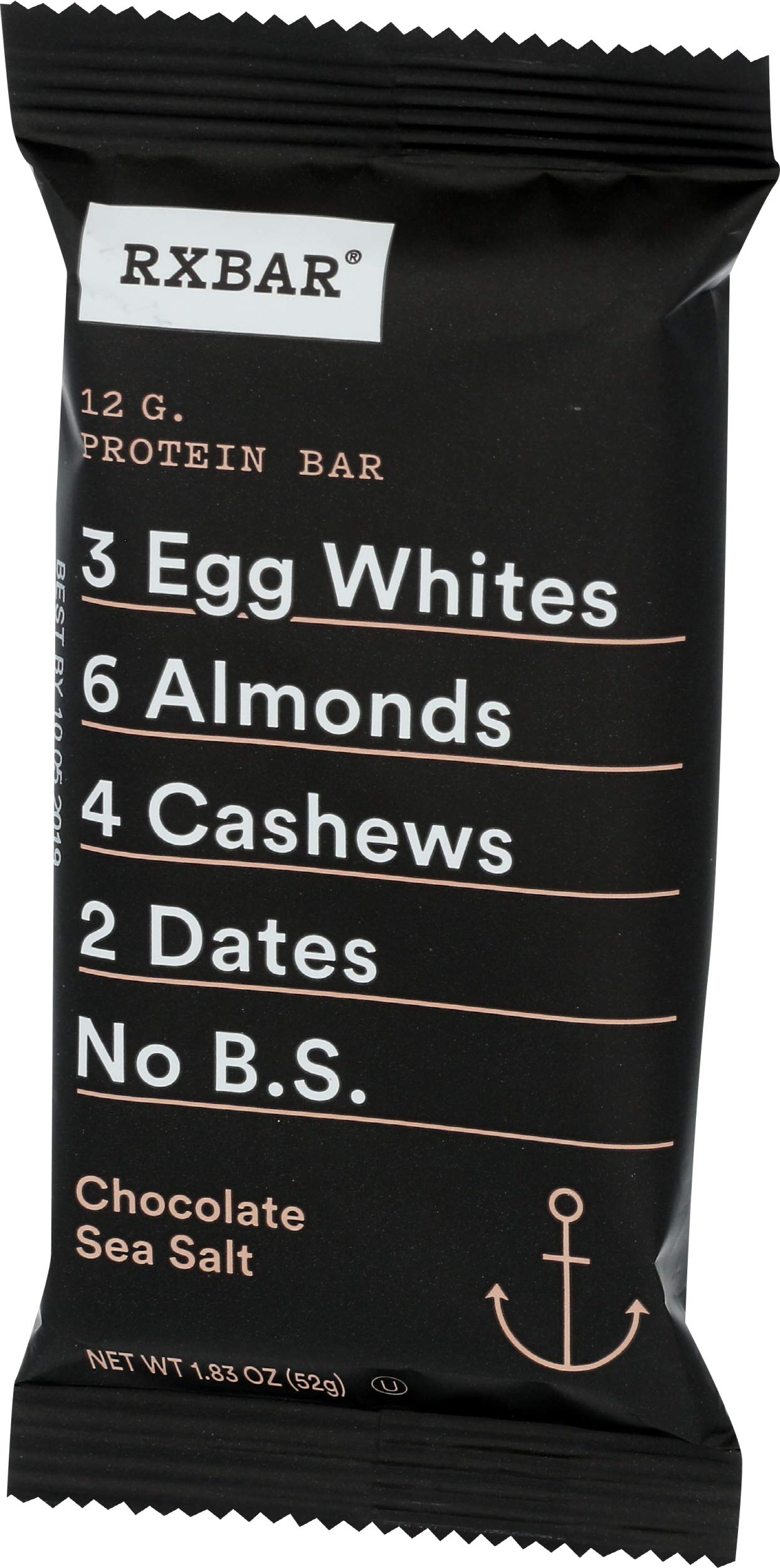 Rxbar Protein Bar Chocolate Sea Salt, 1.8 Oz