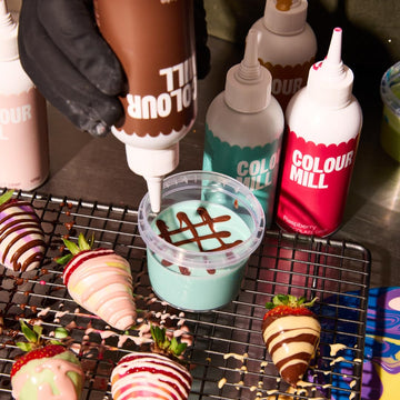 Colour Mill Chocolate Drip Easy-Melt Drizzle For Desserts, 125 Grams Chocolate