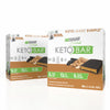 No Sugar Keto Bar Snack - Low Carb No Sugar Keto Snack Food with Keto Friendly Macros (24 x 1.41oz Bars, Peanut Butter)
