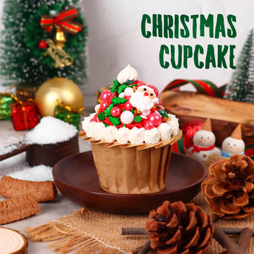 Sprinkles For Cake Decorating 7Ounce, Edible Star Christmas Tree Sprinkles For Cupcake Toppers, Cookie, Ice Cream Decorations Ch